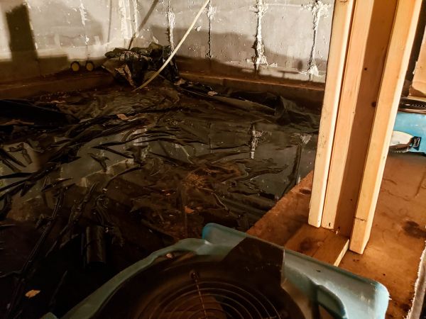 Crawlspace Water Cleanup in Palmetto
